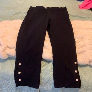 Stretchy cropped dress pants